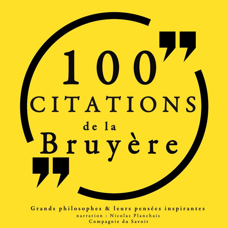 Produktbild: 100 citations de La Bruy&egrave;re
