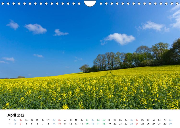 Produktbild: Amperland - Ansichten vor den Toren M&uuml;nchens (Wandkalender 2022 DIN A4 quer)