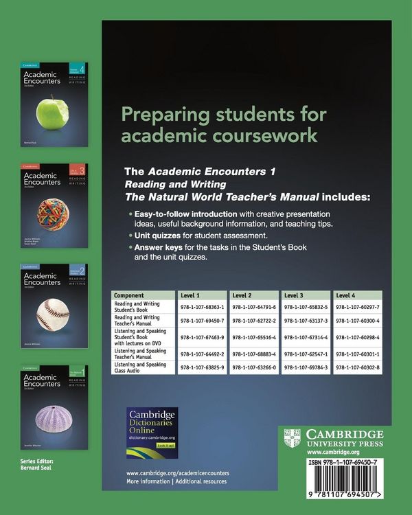 Produktbild: Academic Encounters Level 1