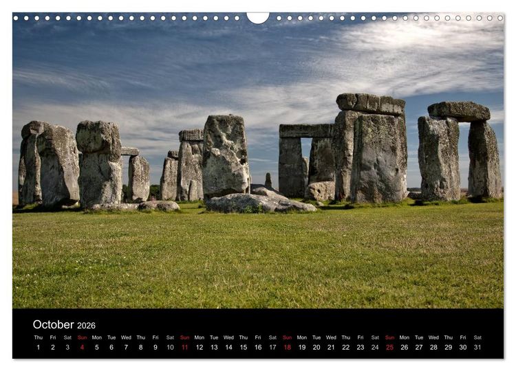 Produktbild: A Journey through the United Kingdom (Wall Calendar 2026 DIN A3 landscape), CALVENDO 12 Month Wall Calendar