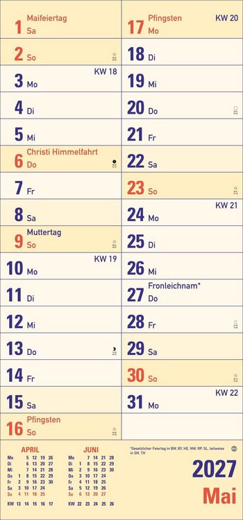 Produktbild: Gro&szlig;druck Planer 2027