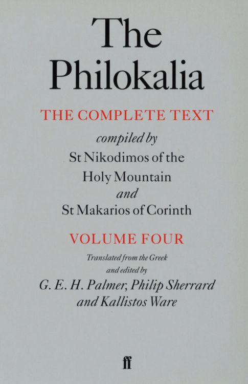Produktbild: The Philokalia Vol 4