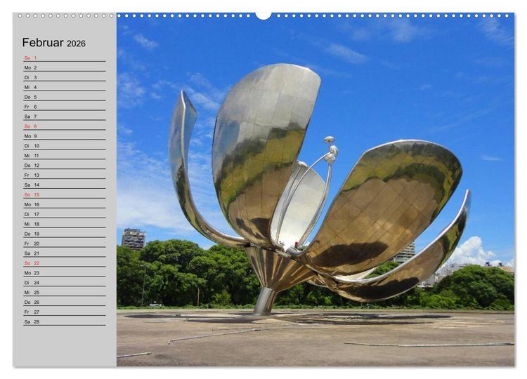 Produktbild: Argentinien - Impressionen (Wandkalender 2026 DIN A2 quer), CALVENDO Monatskalender