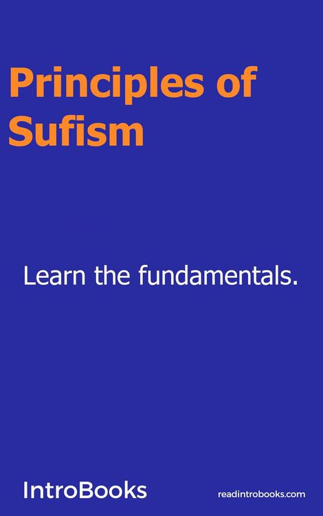 Produktbild: Principles of Sufism