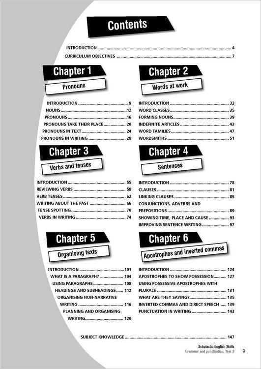 Produktbild: Grammar and Punctuation Year 3