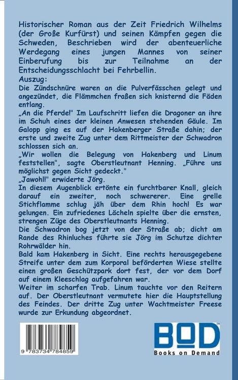 Produktbild: Die Schlacht bei Fehrbellin