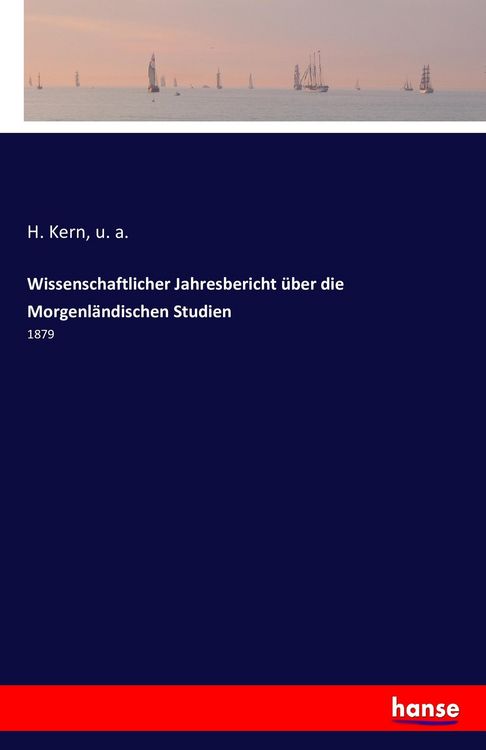 Produktbild: Wissenschaftlicher Jahresbericht &uuml;ber die Morgenl&auml;ndischen Studien