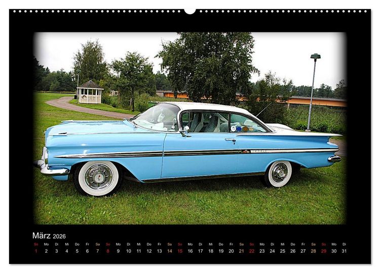 Produktbild: Chevrolet eine amerikanische Legende (Wandkalender 2026 DIN A2 quer), CALVENDO Monatskalender