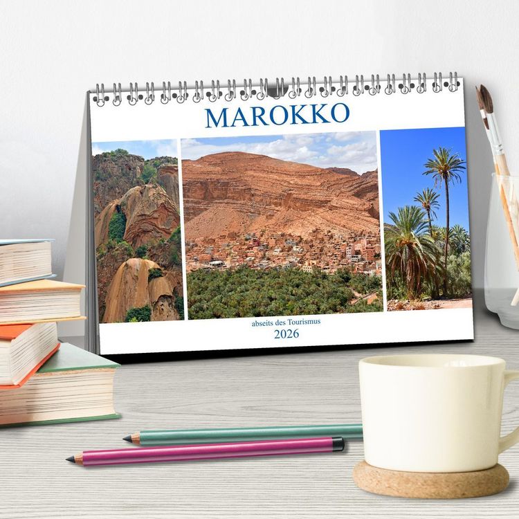 Produktbild: MAROKKO abseits des Tourismus (Tischkalender 2026 DIN A5 quer), CALVENDO Monatskalender
