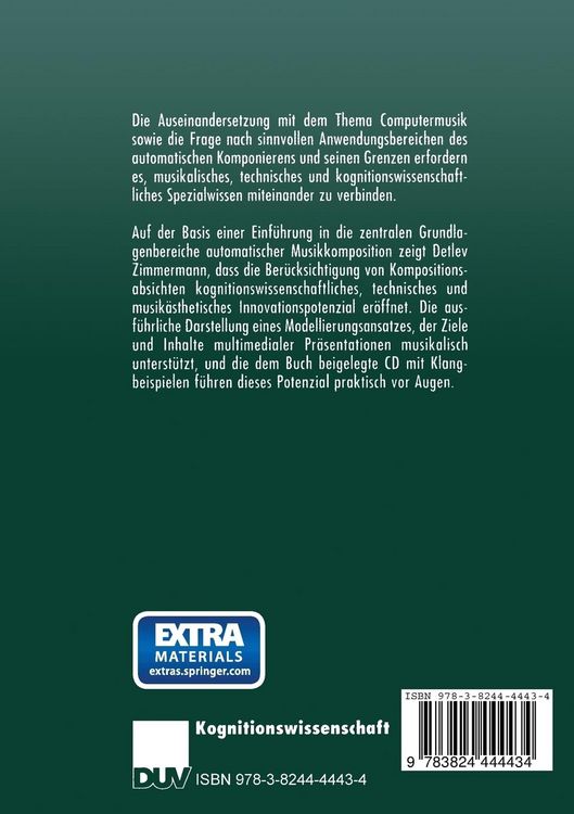 Produktbild: Zweckorientierte automatische Musikkomposition