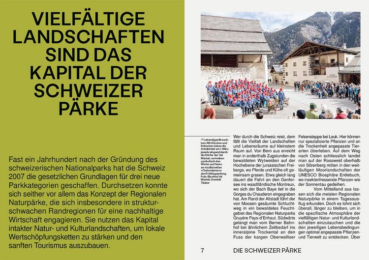 Produktbild: Die Schweizer P&auml;rke