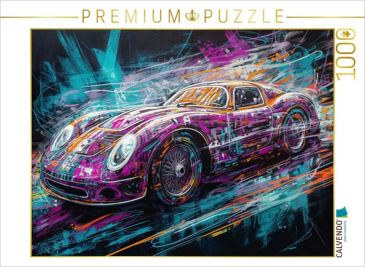 Produktbild: CALVENDO Puzzle Ein Motiv aus dem Kalender Neon Speed | 1000 Teile Lege-Gr&ouml;&szlig;e 64x48cm Foto-Puzzle f&uuml;r gl&uuml;ckliche Stunden