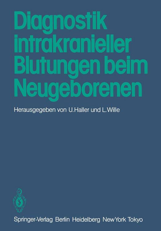 Produktbild: Diagnostik intrakranieller Blutungen beim Neugeborenen