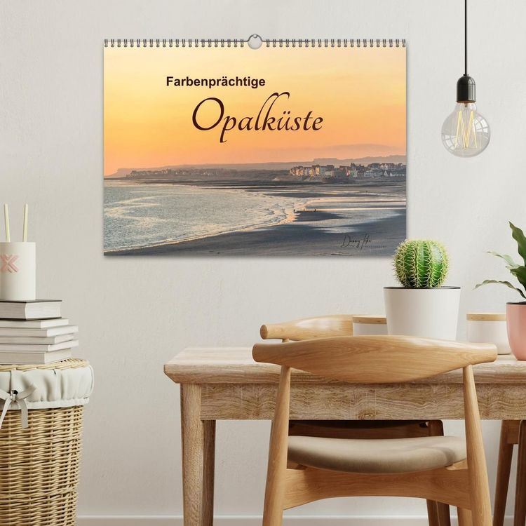 Produktbild: Farbenpr&auml;chtige Opalk&uuml;ste (Wandkalender 2027 DIN A3 quer), CALVENDO Monatskalender