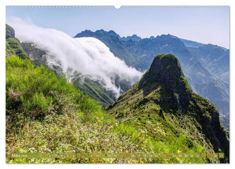 Produktbild: Faszination Madeira (Wandkalender 2026 DIN A2 quer), CALVENDO Monatskalender