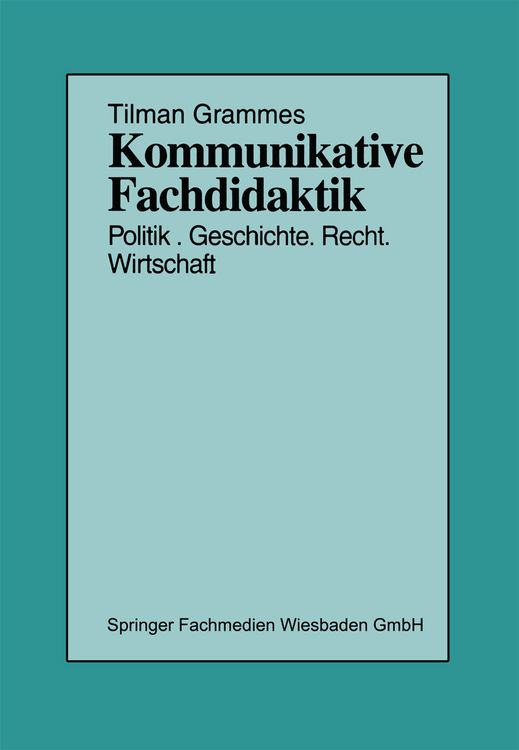Produktbild: Kommunikative Fachdidaktik