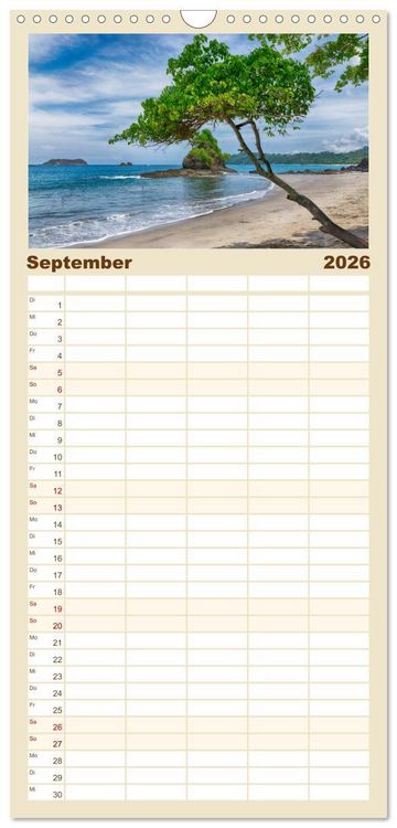 Produktbild: Familienplaner 2026 - Magic Places - Sehnsuchtsorte nah und fern mit 5 Spalten (Wandkalender, 21 x 45 cm) CALVENDO