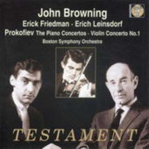 Produktbild: Browning/Friedman/Leinsdorf/BSO: Klavierkonzerte 1-5/Violink