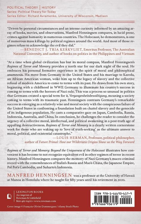 Produktbild: Regimes of Terror and Memory