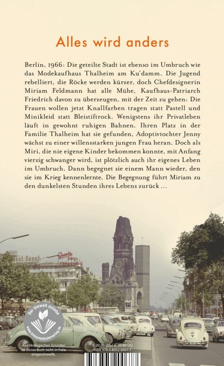 Produktbild: Die Schwestern vom Ku'damm: Ein neuer Morgen