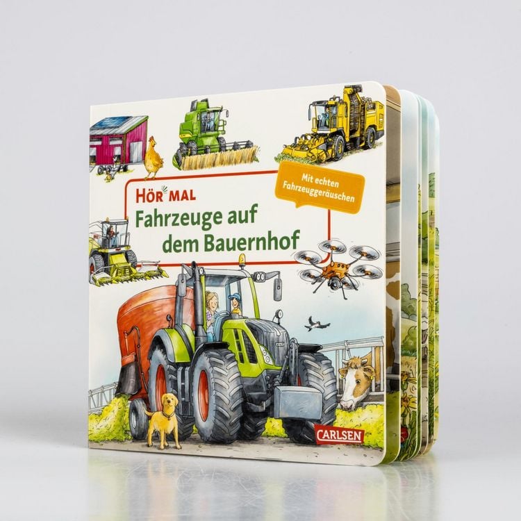 Produktbild: H&ouml;r mal (Soundbuch): Fahrzeuge auf dem Bauernhof