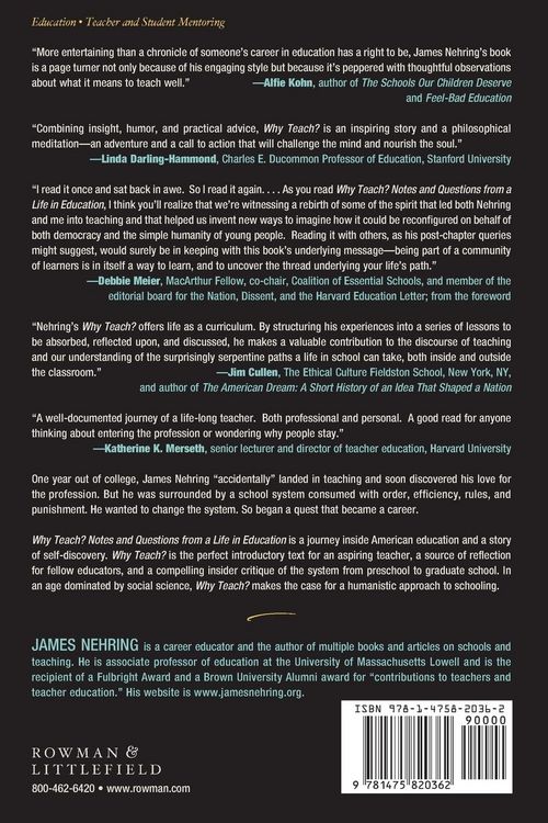 Produktbild: Why Teach?