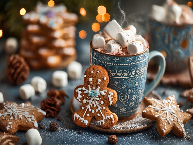 Produktbild: CALVENDO Puzzle Weihnachtspl&auml;tzchen, festliche Gem&uuml;tlichkeit | 1000 Teile Lege-Gr&ouml;&szlig;e 64x48cm Foto-Puzzle f&uuml;r gl&uuml;ckliche Stunden