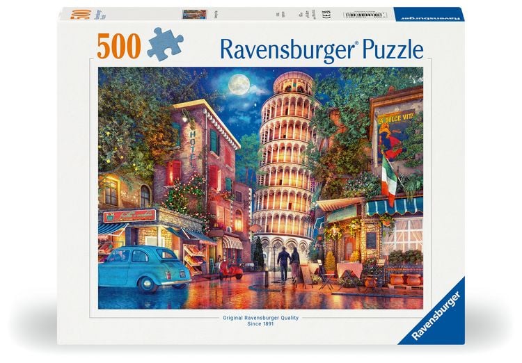 Produktbild: Erwachsenenpuzzle 500 Teile - Abends in Pisa
