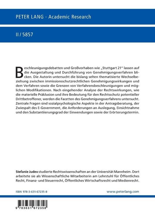 Produktbild: Das immissionsschutzrechtliche Genehmigungsverfahren im Lichte der Genehmigungswirkungen