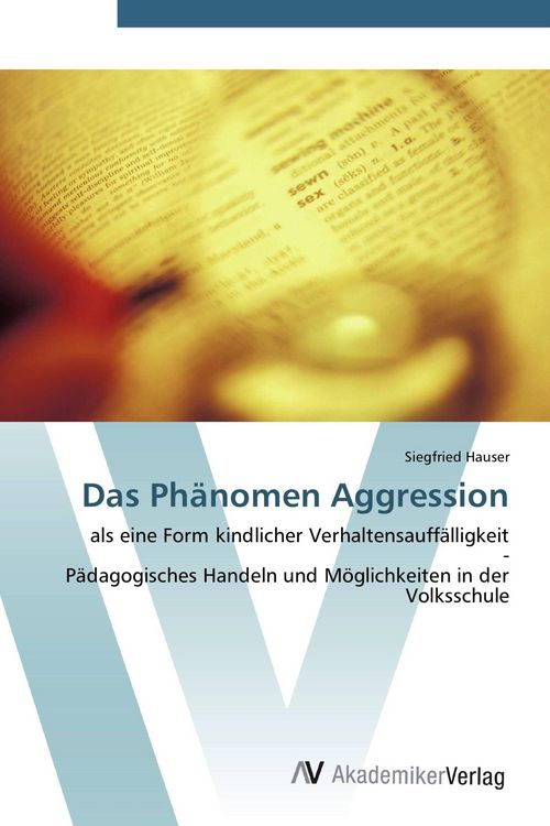 Produktbild: Das Ph&auml;nomen Aggression