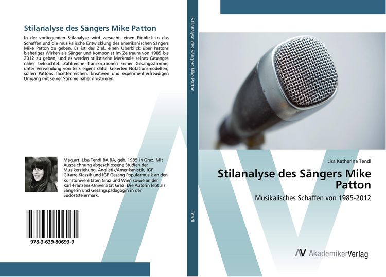 Produktbild: Stilanalyse des S&auml;ngers Mike Patton