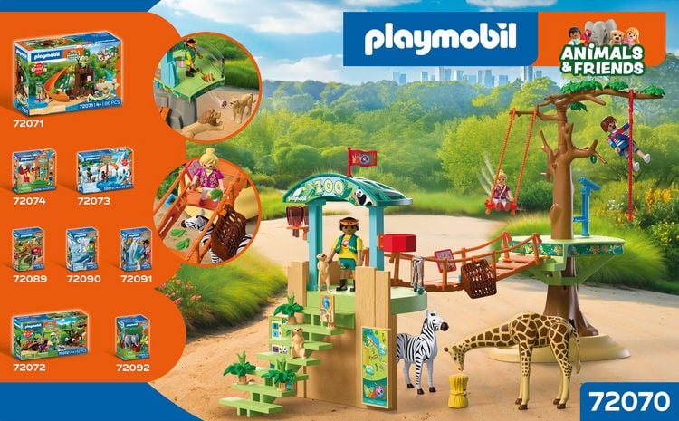 Produktbild: 72070 Zoo: Wildnis-Kletterpark