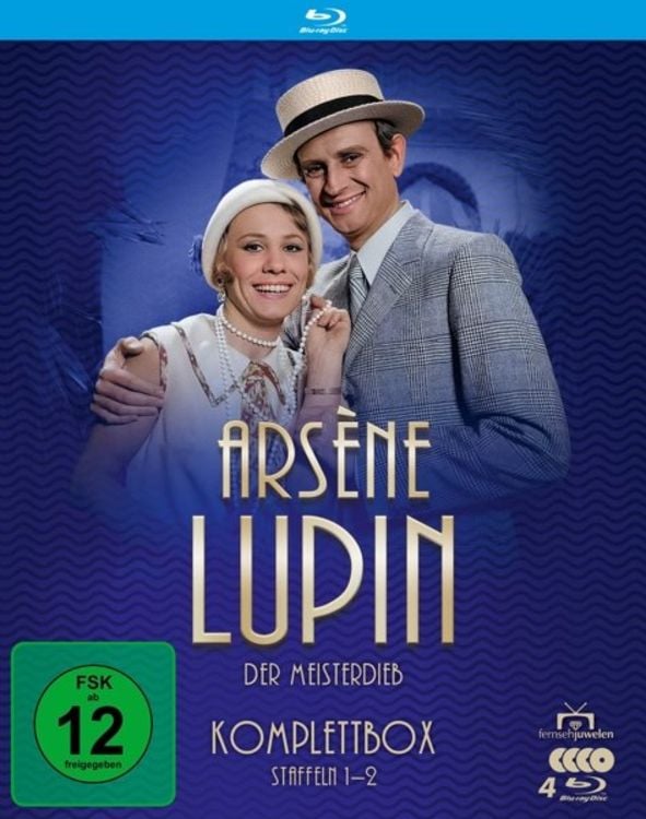 Produktbild: Ars&egrave;ne Lupin - Der Meisterdieb - Komplettbox (Staffeln 1-2) (Fernsehjuwelen) [4 BRs]