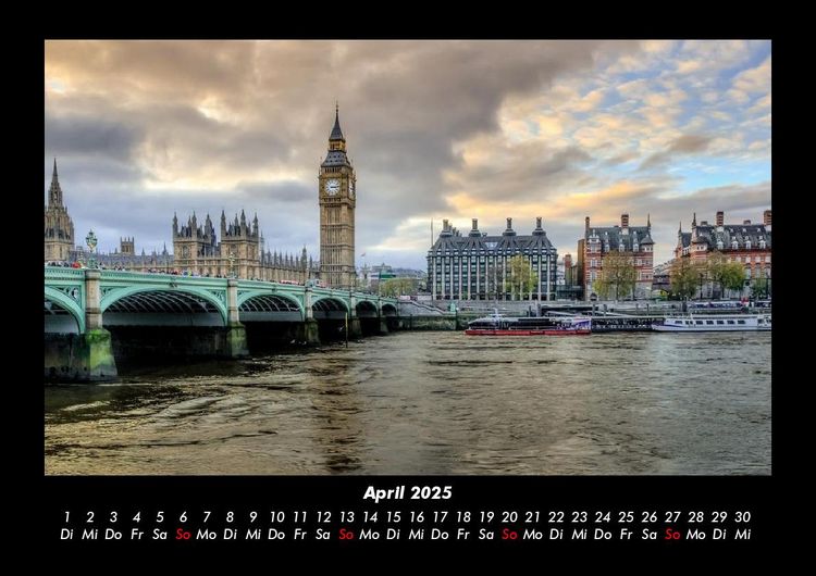 Produktbild: London - Impressionen 2025 Fotokalender DIN A3