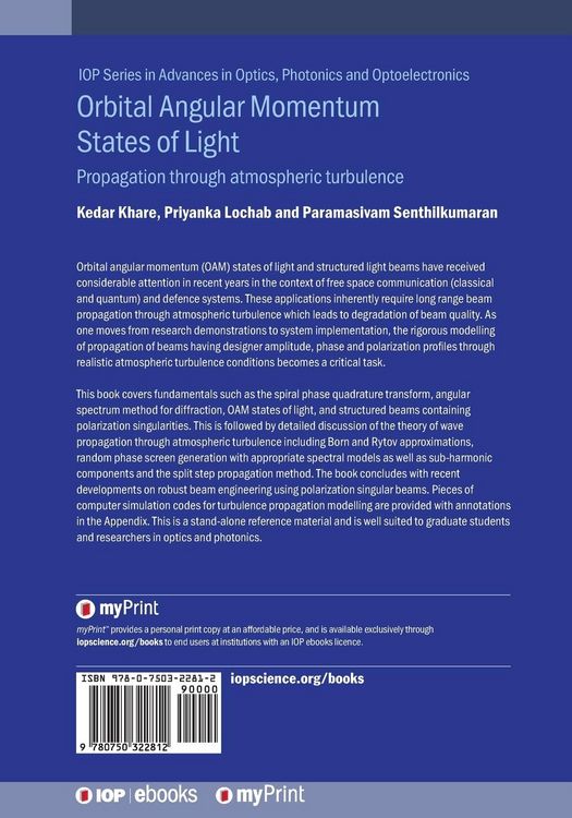 Produktbild: Orbital Angular Momentum States of Light