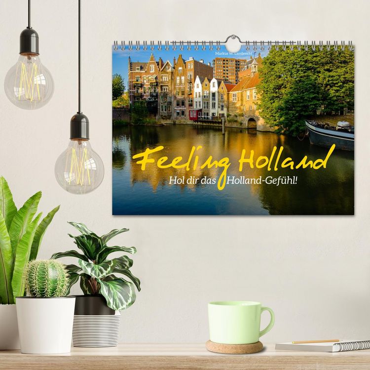 Produktbild: Feeling Holland (Wandkalender 2026 DIN A4 quer), CALVENDO Monatskalender