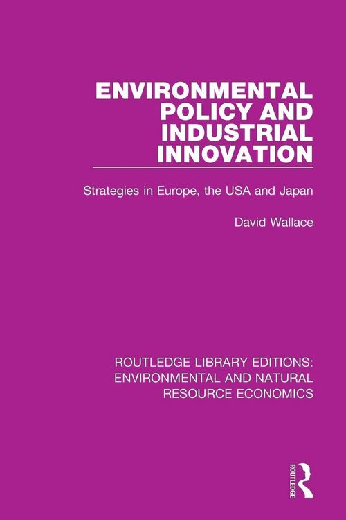 Produktbild: Environmental Policy and Industrial Innovation