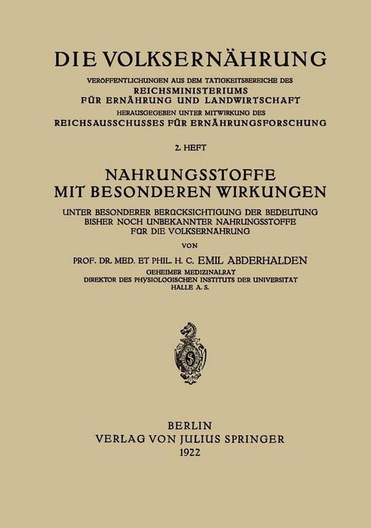Produktbild: Nahrungsstoffe mit Besonderen Wirkungen
