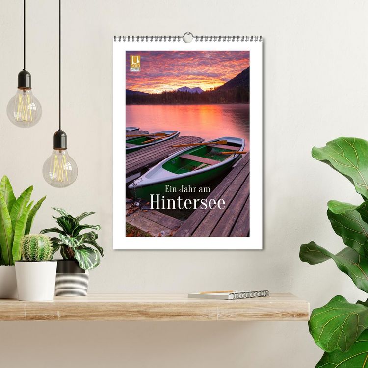 Produktbild: Ein Jahr am Hintersee (Wandkalender 2027 DIN A3 hoch), CALVENDO Monatskalender