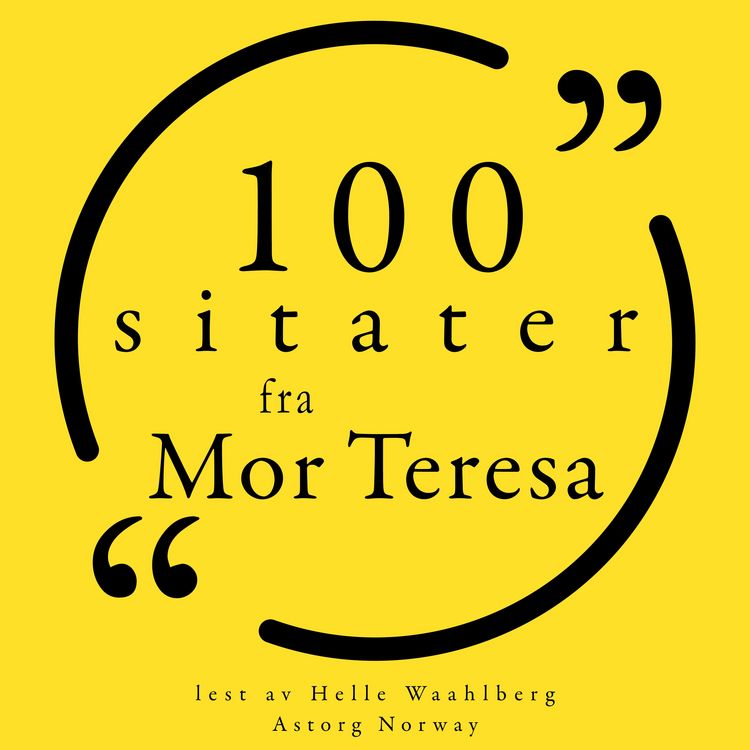 Produktbild: 100 sitater fra mor Teresa