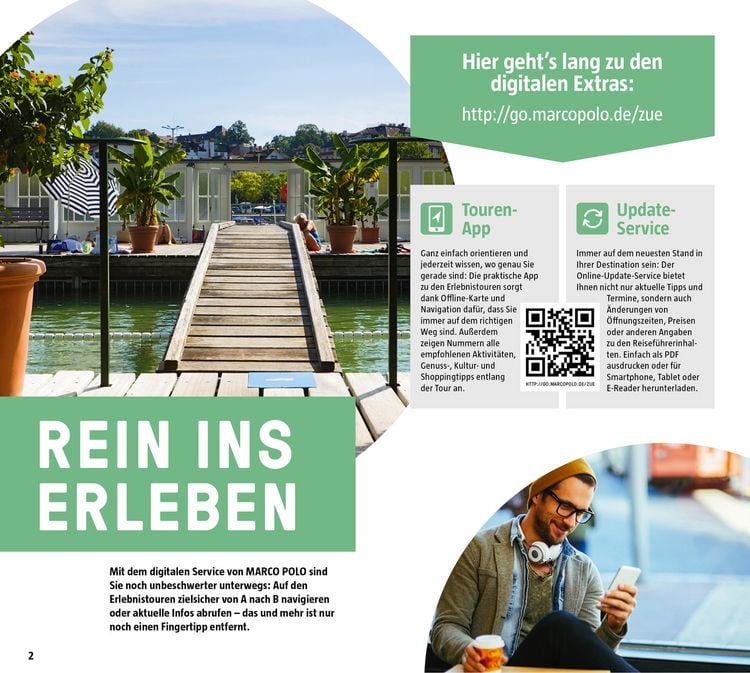 Produktbild: MARCO POLO Reisef&uuml;hrer Z&uuml;rich
