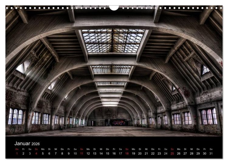 Produktbild: Lost Places - Verlassene Orte (Wandkalender 2026 DIN A3 quer), CALVENDO Monatskalender