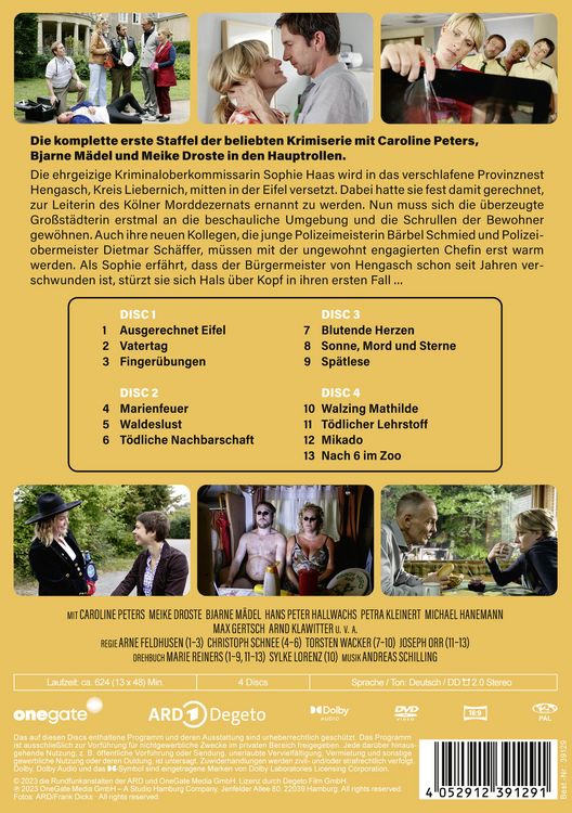 Produktbild: Mord mit Aussicht - Staffel 1 [4 DVDs]