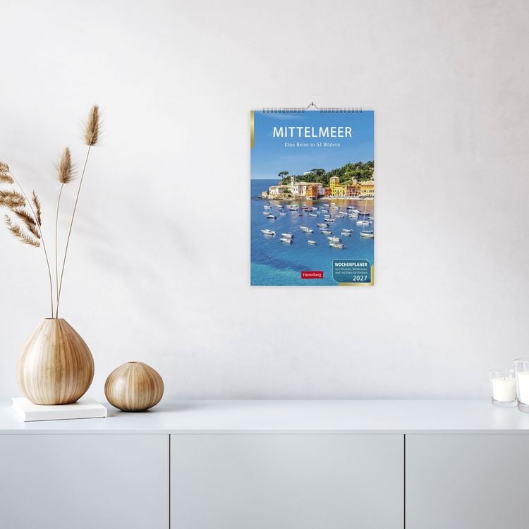 Produktbild: Mittelmeer Wochenplaner 2027 - Eine Reise in 53 Bildern