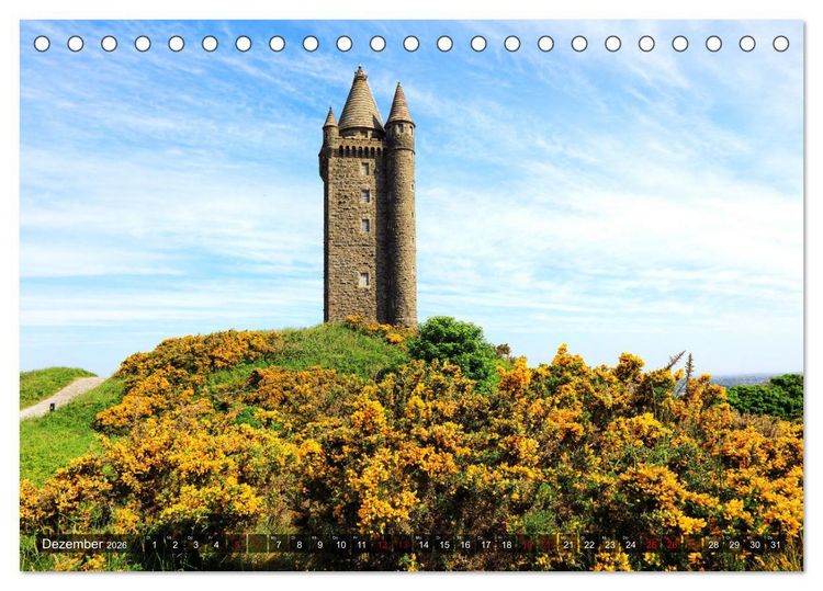 Produktbild: Nordirland und Belfast (Tischkalender 2026 DIN A5 quer), CALVENDO Monatskalender