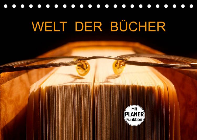 Produktbild: Welt der B&uuml;cher (Tischkalender 2022 DIN A5 quer)