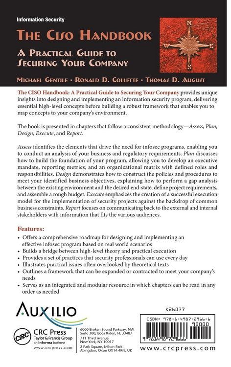 Produktbild: The CISO Handbook