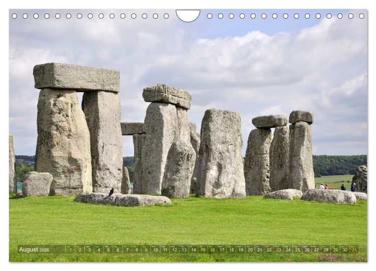 Produktbild: Mysterious Stonehenge (Wall Calendar 2026 DIN A4 landscape), CALVENDO 12 Month Wall Calendar