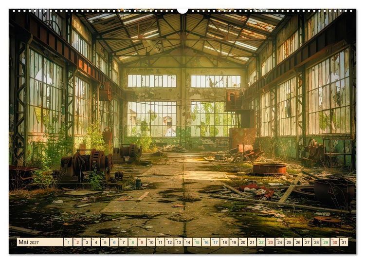 Produktbild: Lost Places &ndash; Stille Zeugen der Vergangenheit (Wandkalender 2027 DIN A2 quer), CALVENDO Monatskalender