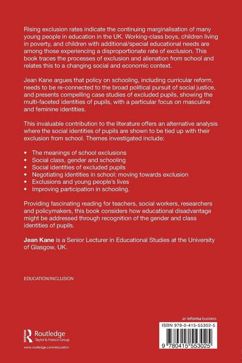 Produktbild: Social Class, Gender and Exclusion from School